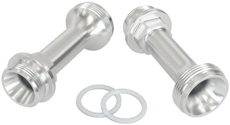 Aeroflow Replacement Billet Adjustable Fuel Log Legs Suit Adjustable Fuel Log (AF64-2037), 7/8-20" for Holley Carburettors, Silver Finish (AF59-2137S)