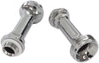 Aeroflow Replacement Billet Adjustable Fuel Log Legs Suit Adjustable Fuel Log (AF64-2037), 9/16-24" for BG, Demon Carburettors, Chrome Finish (AF59-2138C) AF59-2138C