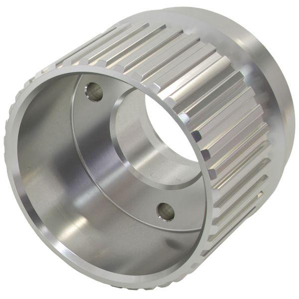 Aeroflow Gilmer Drive Crankshaft Pulley - Silver Finish (AF59-3001C) AF59-3001C