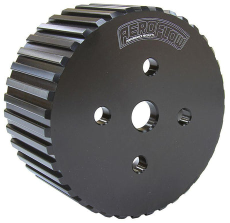 Aeroflow Gilmer Drive Water Pump Pulley - Black Finish (AF59-3003WBLK) AF59-3003WBLK