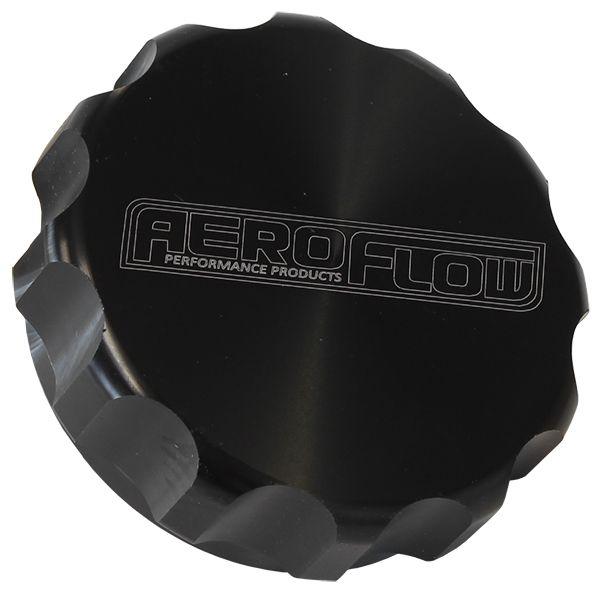 Aeroflow 1-1/2" Billet Aluminium Filler Cap (AF59-460-24BLK) AF59-460-24BLK