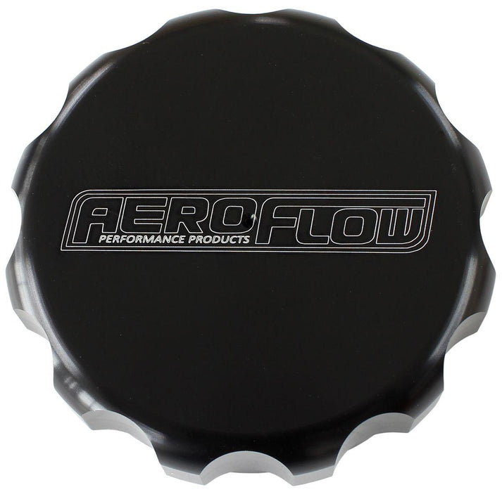 Aeroflow Replacement Cap, Rubber Disc & O-Rings - Black (AF59-4600BLK)