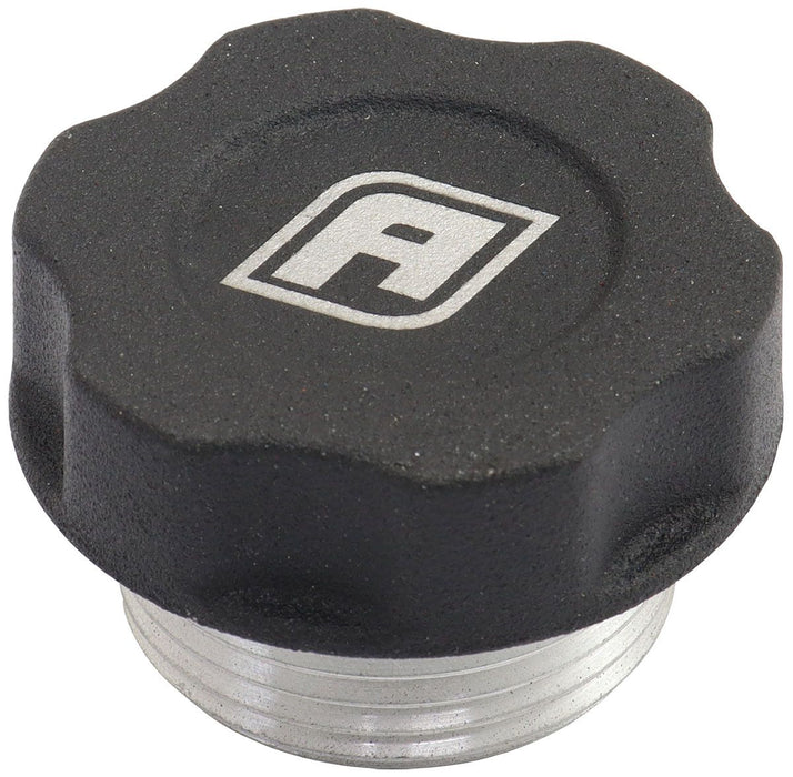 Aeroflow Replacement Oil Cap For GM LS Valve Covers, Black Finish (AF59-5019BLK)