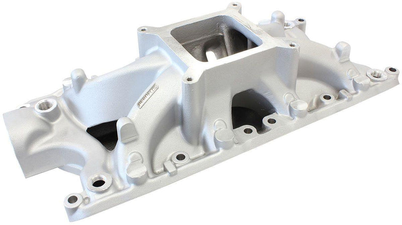 Aeroflow Ford 289-302W Hi-Rise Single Plane Intake Manifold, Natural Cast Finish (AF6000-2002) AF6000-2002