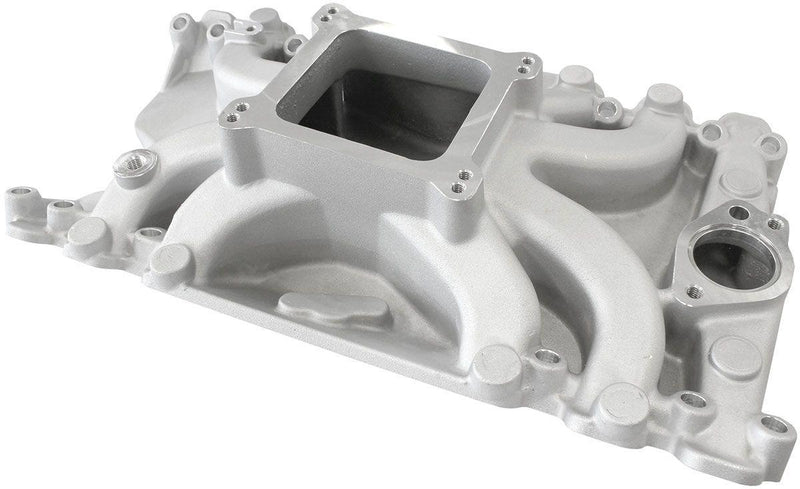Aeroflow Holden 253-308 Low-Rise Single Plane Intake Manifold, Natural Cast Finish (AF6000-4000) AF6000-4000