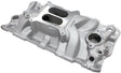 Aeroflow SB Chev Street Dual Plane Intake Manifold, Natural Cast Finish (AF6010-1000) AF6010-1000
