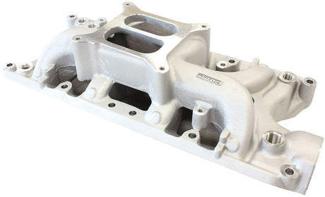 Aeroflow SB Ford 289-302 Windsor Air Gap Dual Plane Intake Manifold, Natural Cast Finish (AF6010-2001) AF6010-2001