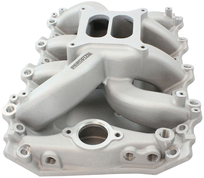 Aeroflow Holden 304 EFI Air Gap Dual Plane Intake Manifold, Natural Cast Finish (AF6010-4003)