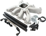 Aeroflow GM LS Rectangle Port Carburettor Street Single Plane EFI Intake Manifold, Natural Cast Finish (AF6050-6000) AF6050-6000