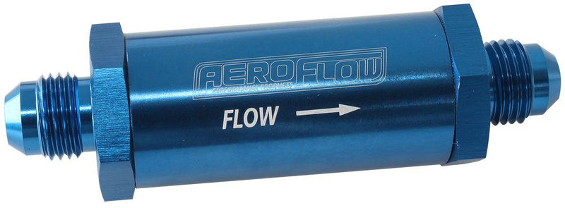 Aeroflow -6AN Turbo Inline Oil Filter 30 Micron (AF607-06) AF607-06