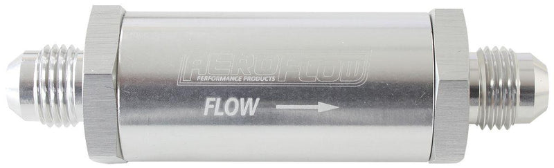 Aeroflow -6AN Turbo Inline Oil Filter 30 Micron (AF607-06S) AF607-06S