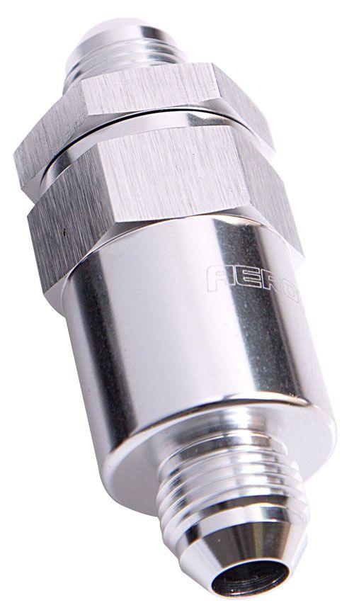 Aeroflow 30 Micron Billet Fuel Filter -8AN (AF609-08S) AF609-08S