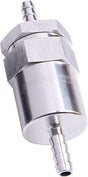 Aeroflow 30 Micron Billet Fuel Filter 1/2" Barb (AF610-08S) AF610-08S