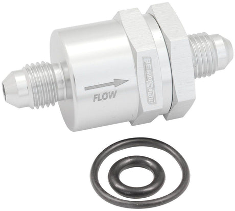Aeroflow Inline Check Valve -4AN (AF612-04S) AF612-04S