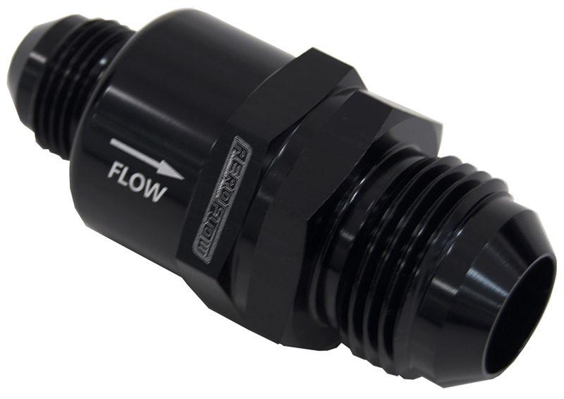 Aeroflow One Way Stepped Check Valve (AF612-12-08BLK) — Fast Lane Spares