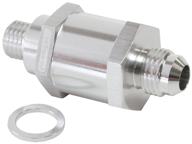 Aeroflow EFI Fuel Pump Check Valve -6AN (M12 x 1.5mm) (AF615-06S) AF615-06S