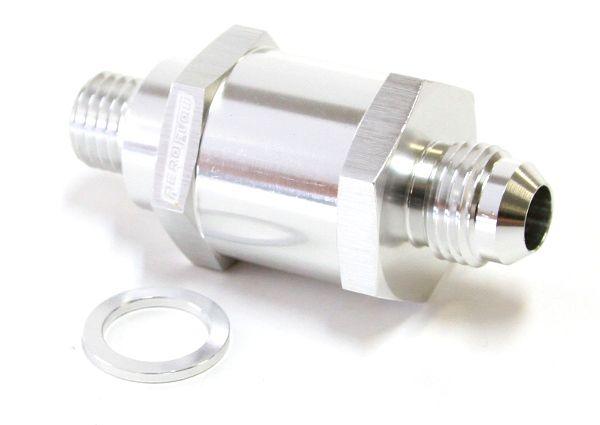 Aeroflow EFI Fuel Pump Check Valve -8AN (M12 x 1.5mm) (AF615-08S) AF615-08S