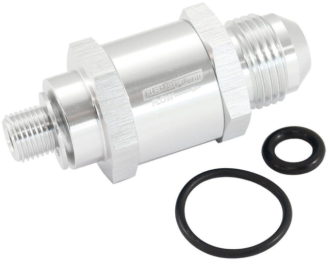 Aeroflow EFI Fuel Pump Check Valve -8AN (M10 x 1.00mm) (AF616-08S) AF616-08S