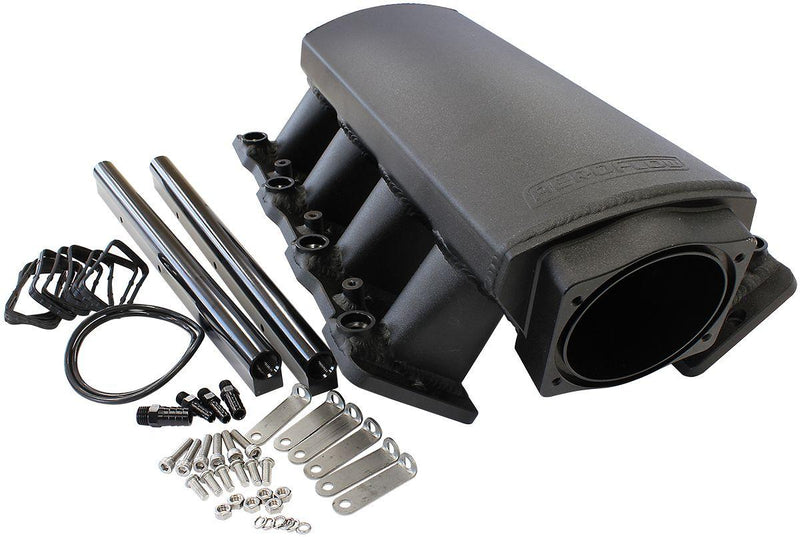 Aeroflow GM LS1/LS2 Sheet Metal Intake Manifold with Fuel Rail and Mounting Kit (AF6233-5000) AF6233-5000