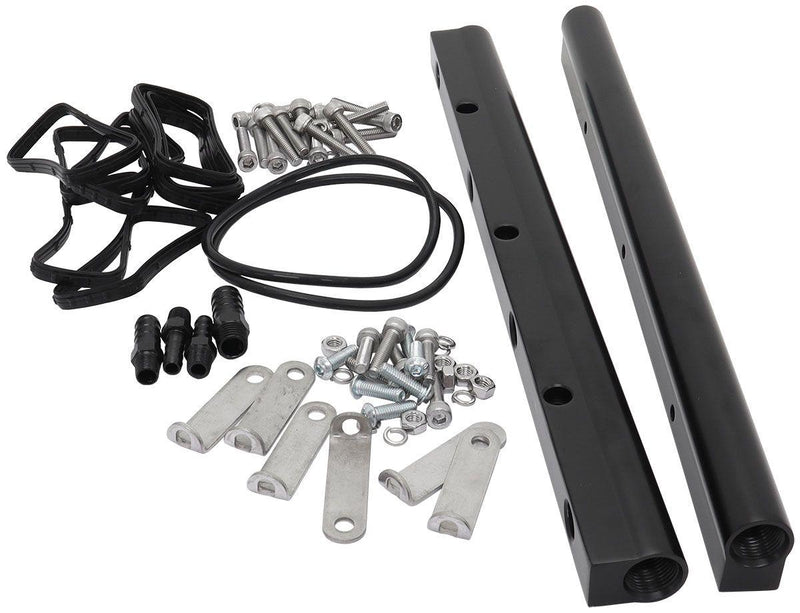 Aeroflow GM LS3 Sheet Metal Intake Manifold with Fuel Rail and Mounting Kit (AF6233-6000)