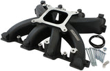 Aeroflow GM LS Rectangle Port Carburettor Street Single Plane Non-EFI Intake Manifold, Black Finish (AF6240-6000) AF6240-6000