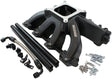 Aeroflow GM LS Cathedral Port Carburettor Hi Rise Race Single Plane EFI Intake Manifold, Black Finish (AF6250-5001) AF6250-5001