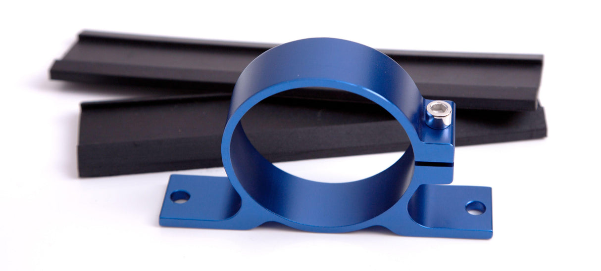 Aeroflow Bosch Single Fuel Pump Bracket (Blue) (AF64-2000) AF64-2000