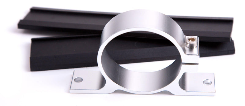 Aeroflow Bosch Single Fuel Pump Bracket (Silver) (AF64-2000S) AF64-2000S