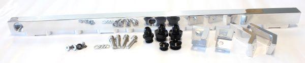 Aeroflow Ford BA-BF Barra 4.0L DOHC Billet EFI Fuel Rail - Polished (AF64-2004P) AF64-2004P