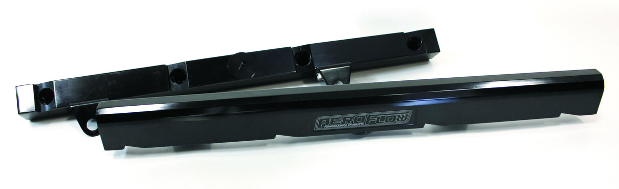 Aeroflow GM LS1 Billet EFI Fuel Rails - Black (AF64-2005BLK) AF64-2005BLK