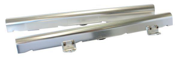 Aeroflow GM LS1 Billet EFI Fuel Rails - Silver (AF64-2005S)