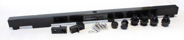 Aeroflow Nissan RB26 Billet EFI Fuel Rail - Black (AF64-2011BLK) AF64-2011BLK