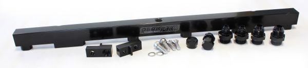 Aeroflow Nissan RB26 Billet EFI Fuel Rail - Black (AF64-2011BLK)