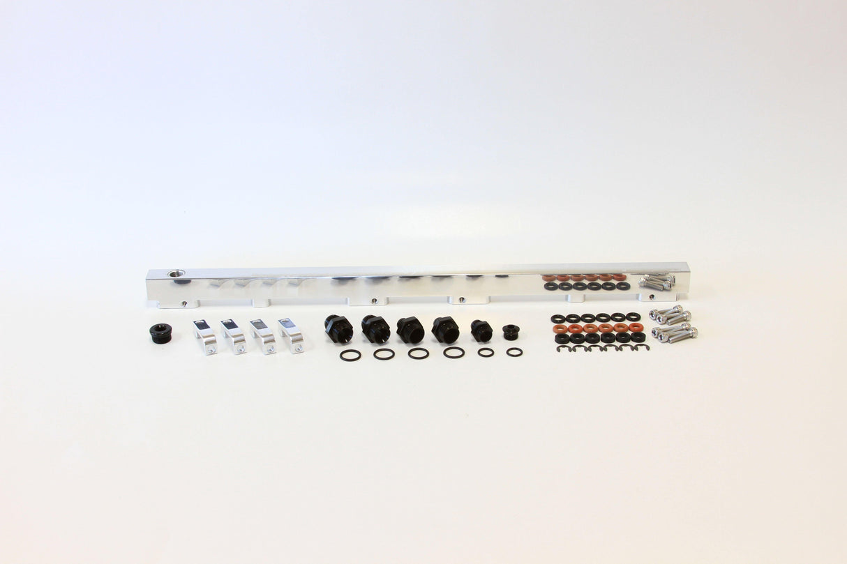 Aeroflow Nissan RB30 Billet EFI Fuel Rail - Polished (AF64-2012P) AF64-2012P