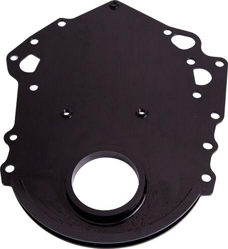Aeroflow Ford 302-351 Cleveland Billet Timing Cover - Black Finish 6061-T6 CNC Machined Aluminium (AF64-2019BLK) AF64-2019BLK