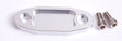 Aeroflow Billet Fuel Pump Block-Off Plate - Silver (AF64-2020S) AF64-2020S