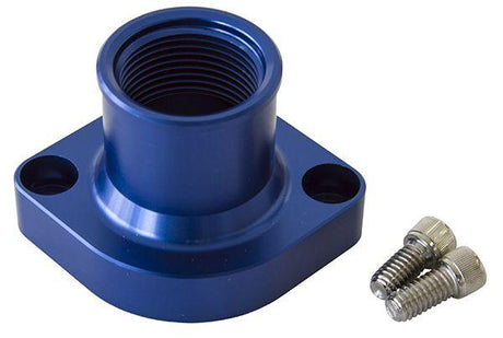 Aeroflow Ford Cleveland Billet Thermostat Housing - Blue (AF64-2021) AF64-2021