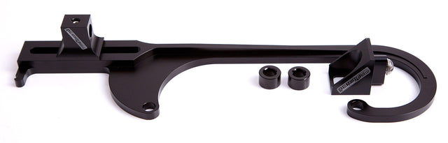 Aeroflow Billet Throttle Cable Bracket 4150 Style (AF64-2026BLK) AF64-2026BLK