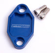 Aeroflow Billet Fuel Pump Block-Off Plate - Blue (AF64-2029) AF64-2029