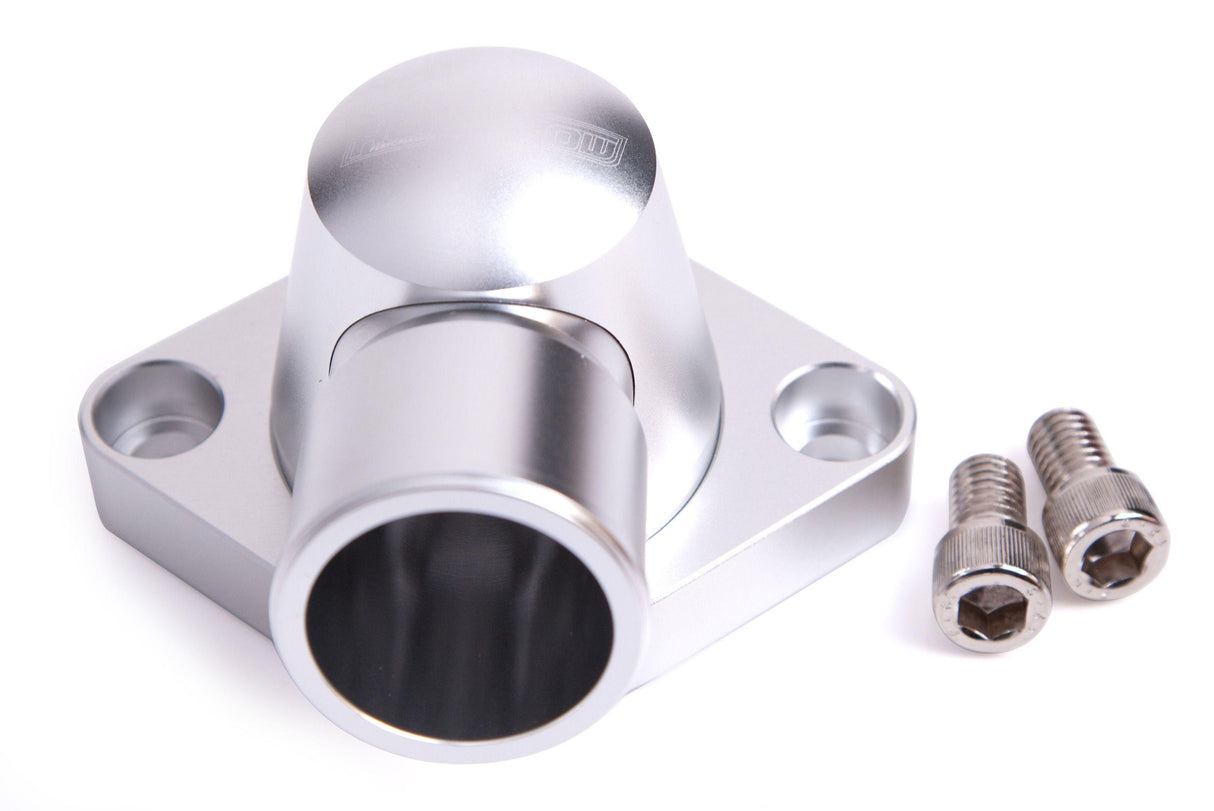 Aeroflow Billet Thermostat Housing - Silver (AF64-2034S) AF64-2034S