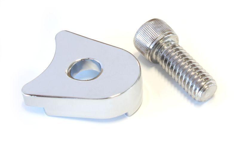 Aeroflow Billet Distributor Hold Down Clamp - Chrome (AF64-2035C) AF64-2035C