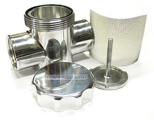 Aeroflow Billet Radiator Filter/Filler (AF64-2043P) AF64-2043P