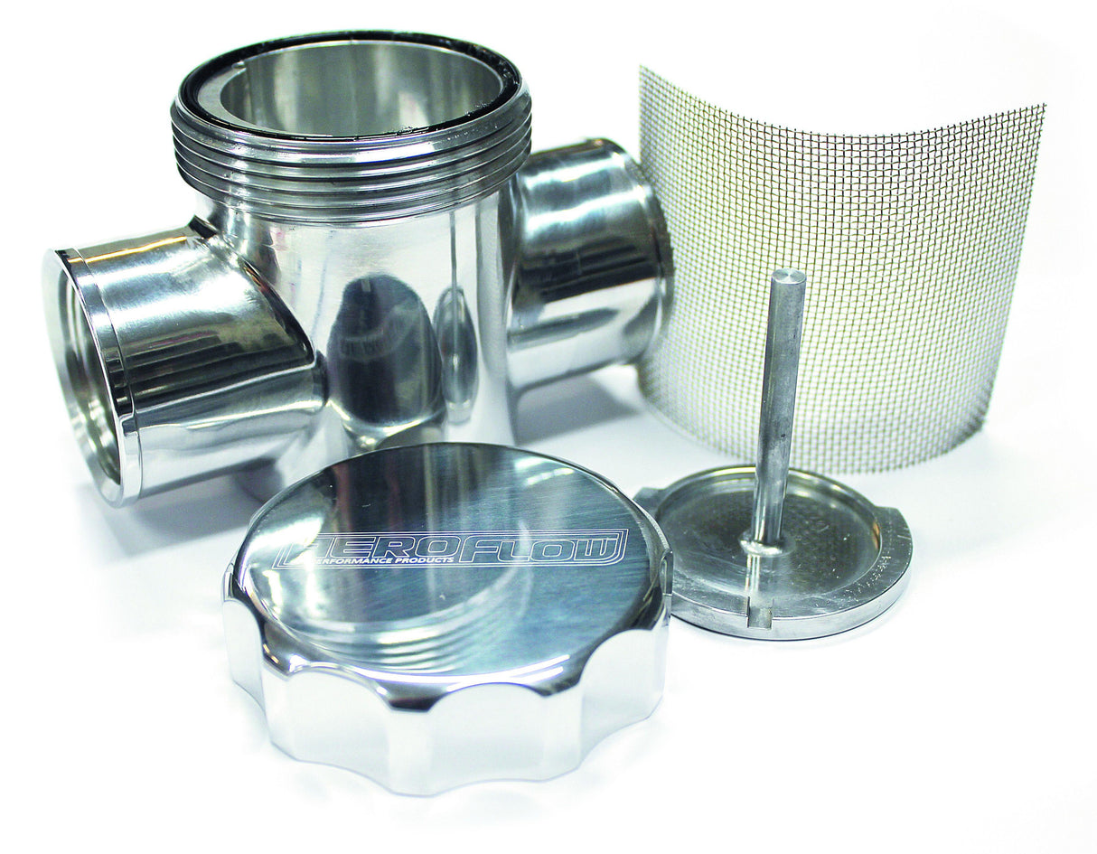 Aeroflow Billet Radiator Filter/Filler (AF64-2043P)