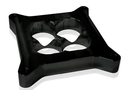 Aeroflow 1" Tapered High Velocity Carburettor Spacer (AF64-2044BLK) AF64-2044BLK