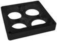Aeroflow 1" Tapered High Velocity Carburettor Spacer (AF64-2045BLK) AF64-2045BLK