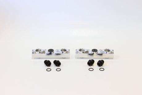 Aeroflow Subaru EJ20, EJ25 Side Feed Billet EFI Fuel Rails - Polished (AF64-2057P) AF64-2057P