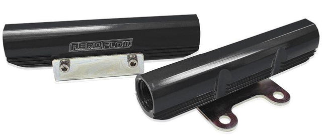 Aeroflow Subaru EJ20, EJ25 Top Feed Billet EFI Fuel Rails - Black (AF64-2058BLK)