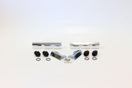 Aeroflow Subaru EJ20, EJ25 Top Feed Billet EFI Fuel Rails - Polished (AF64-2058P)