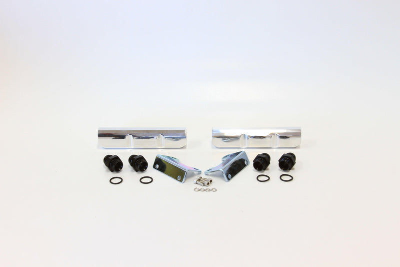 Aeroflow Subaru EJ20, EJ25 Top Feed Billet EFI Fuel Rails - Polished (AF64-2058P)