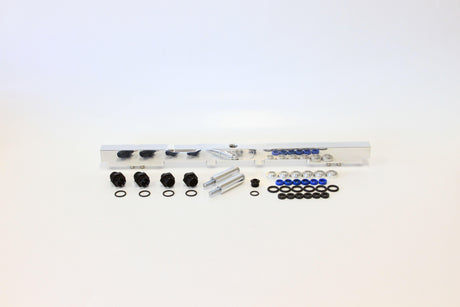 Aeroflow Toyota 2JZ Non-VVTI Billet EFI Fuel Rail - Polished (AF64-2059P) AF64-2059P